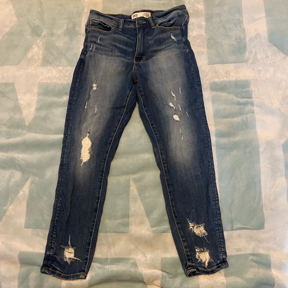 BKE Parker high rise blue jeans